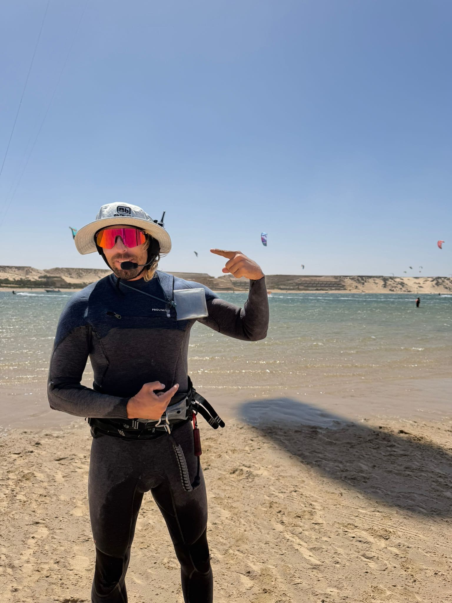 Coaching kitesurf sur demande